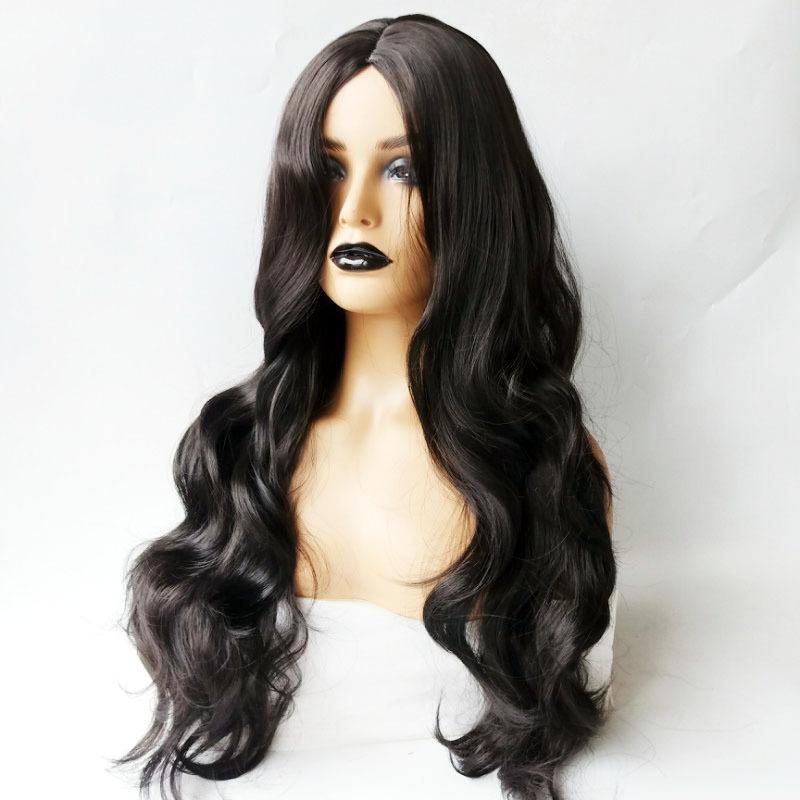 Long Curls Wig For Women - Centre Parted-1915196674687504388