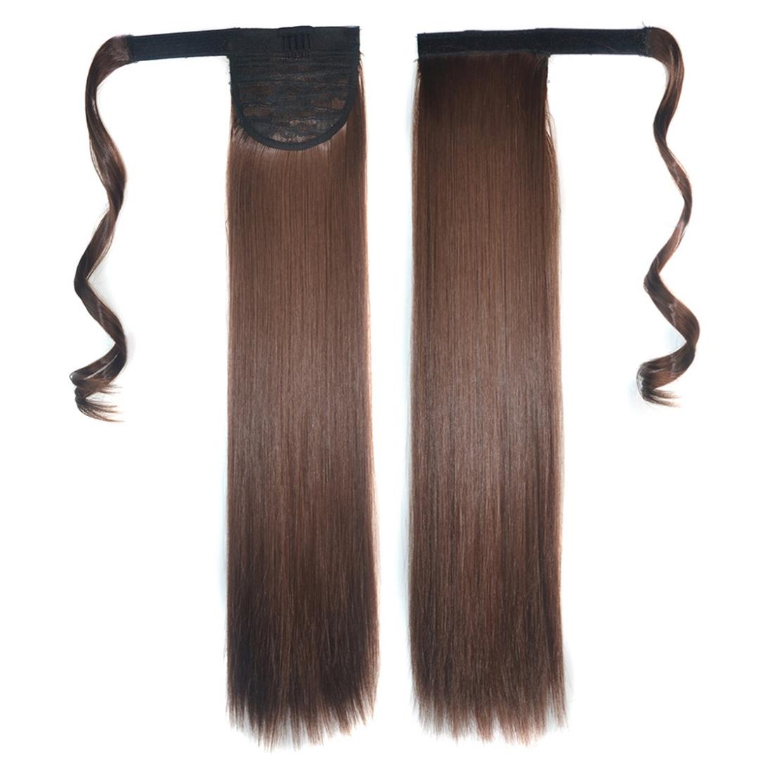 Long Straight Hair Wig Ponytail - Invisible Bandage Style-1915197708977704960