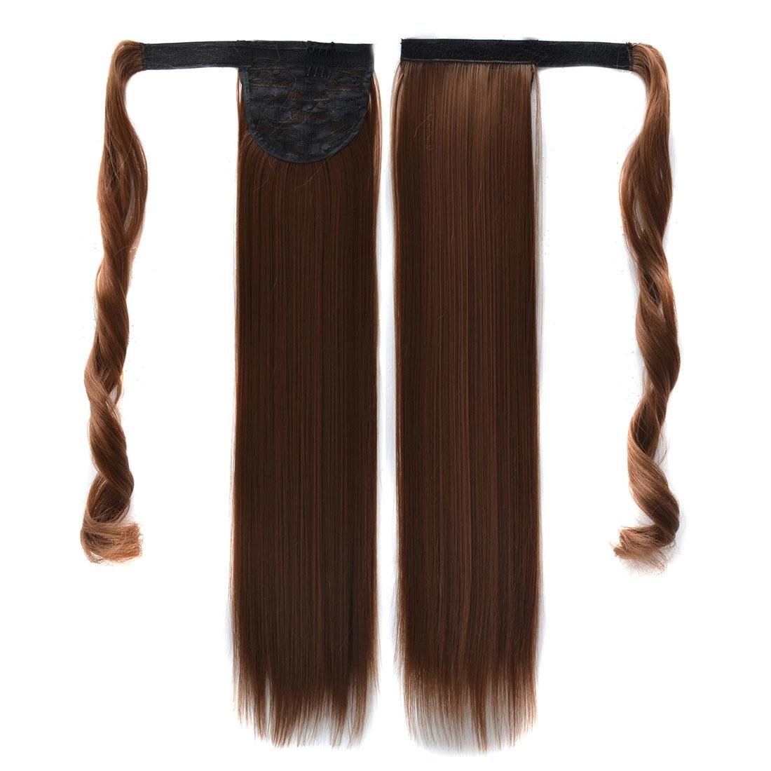 Long Straight Ponytail With Invisible Bandage - 12-1915197197612355588