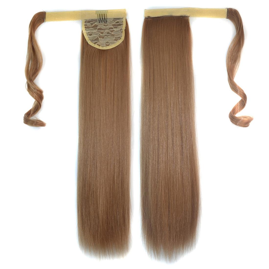Long Straight Ponytail With Invisible Bandage Band-1915197673183514624