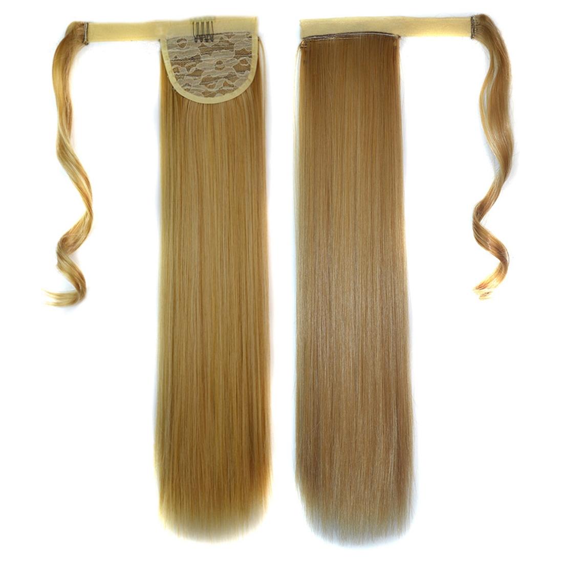Long Straight Hair Wig Ponytail - Invisible Bandage Style 27M613-1915197732176400385
