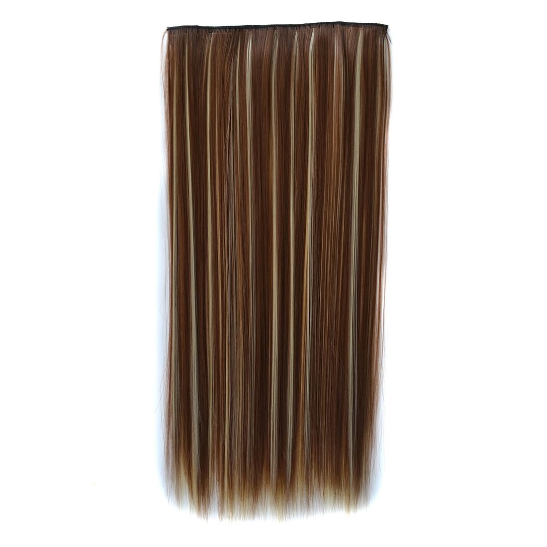 12H613 Long Straight Wig With 5 Clips - 12 Inches-1915197542841323520