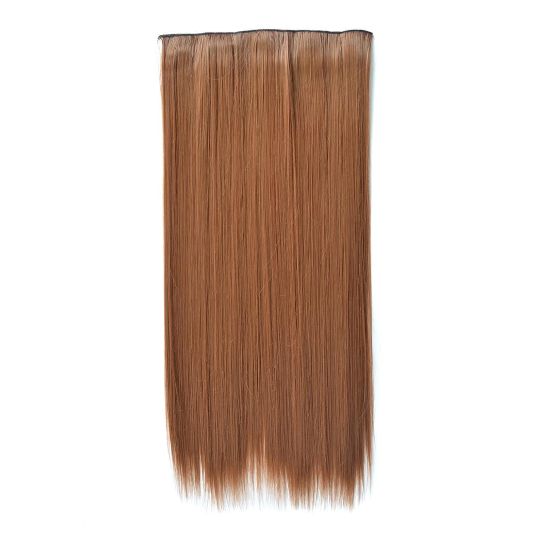 Long Straight Wig Piece With 5 Clips - 30M27 Colour-1915197299236147200