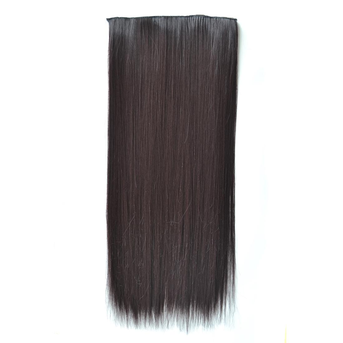 Long Straight 99J Wig With Five Clips-1915197684407472134