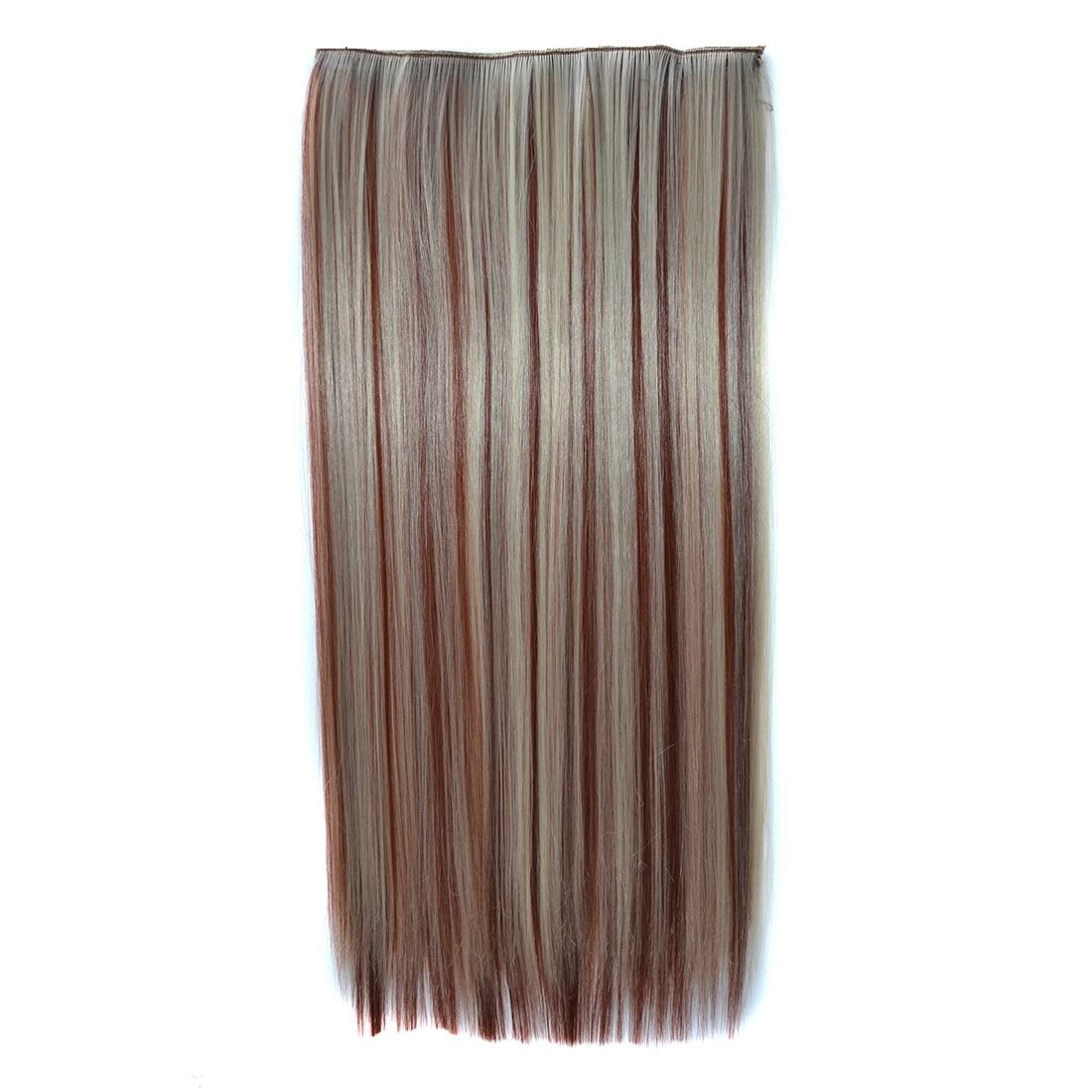 613H35 Long Straight Wig With Five Clips-1915198038272512006