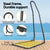 Gardeon Hammock Chair with Heavy Duty Steel Stand
