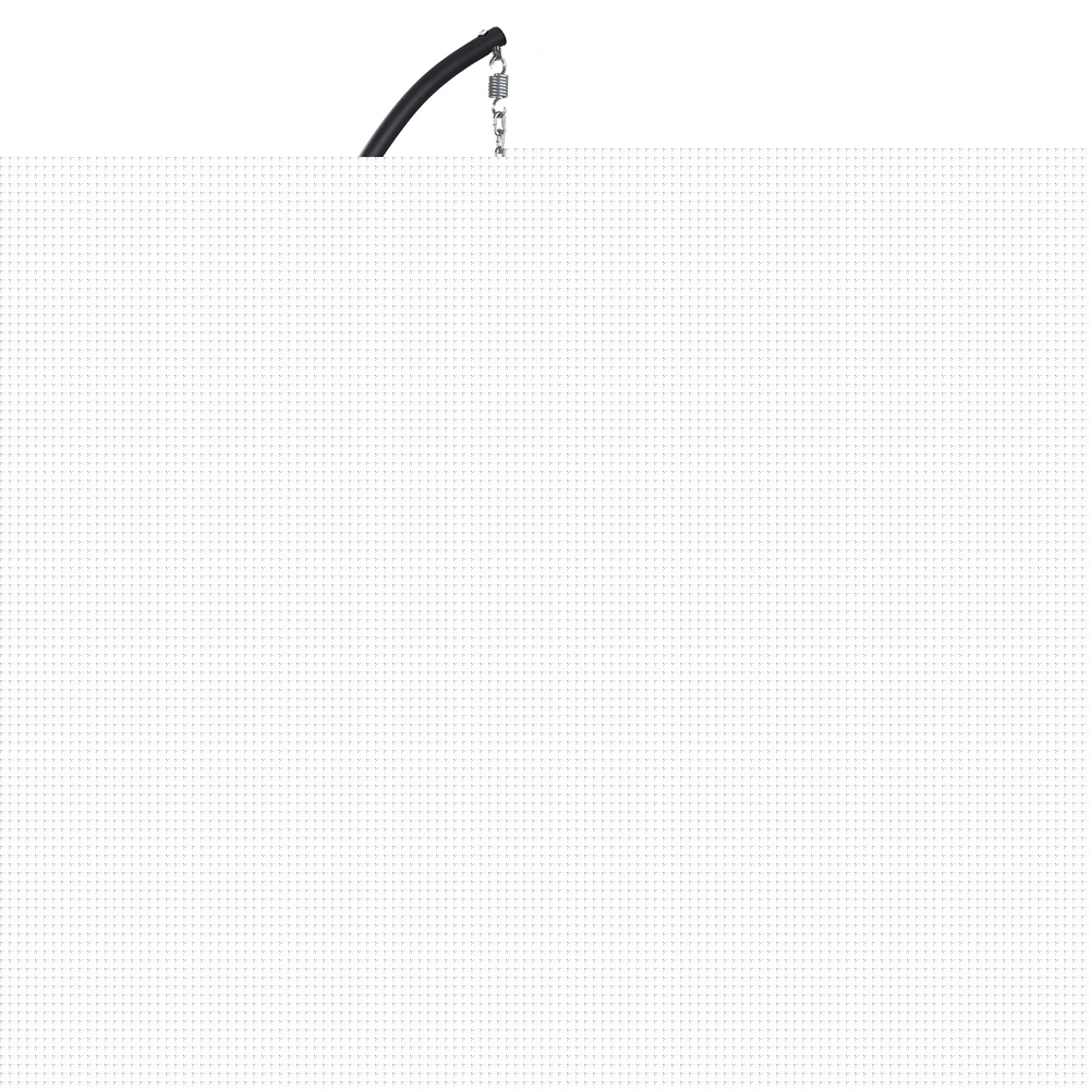 Gardeon Outdoor Egg Swing Chair Wicker Furniture Pod Stand Armrest Light Grey