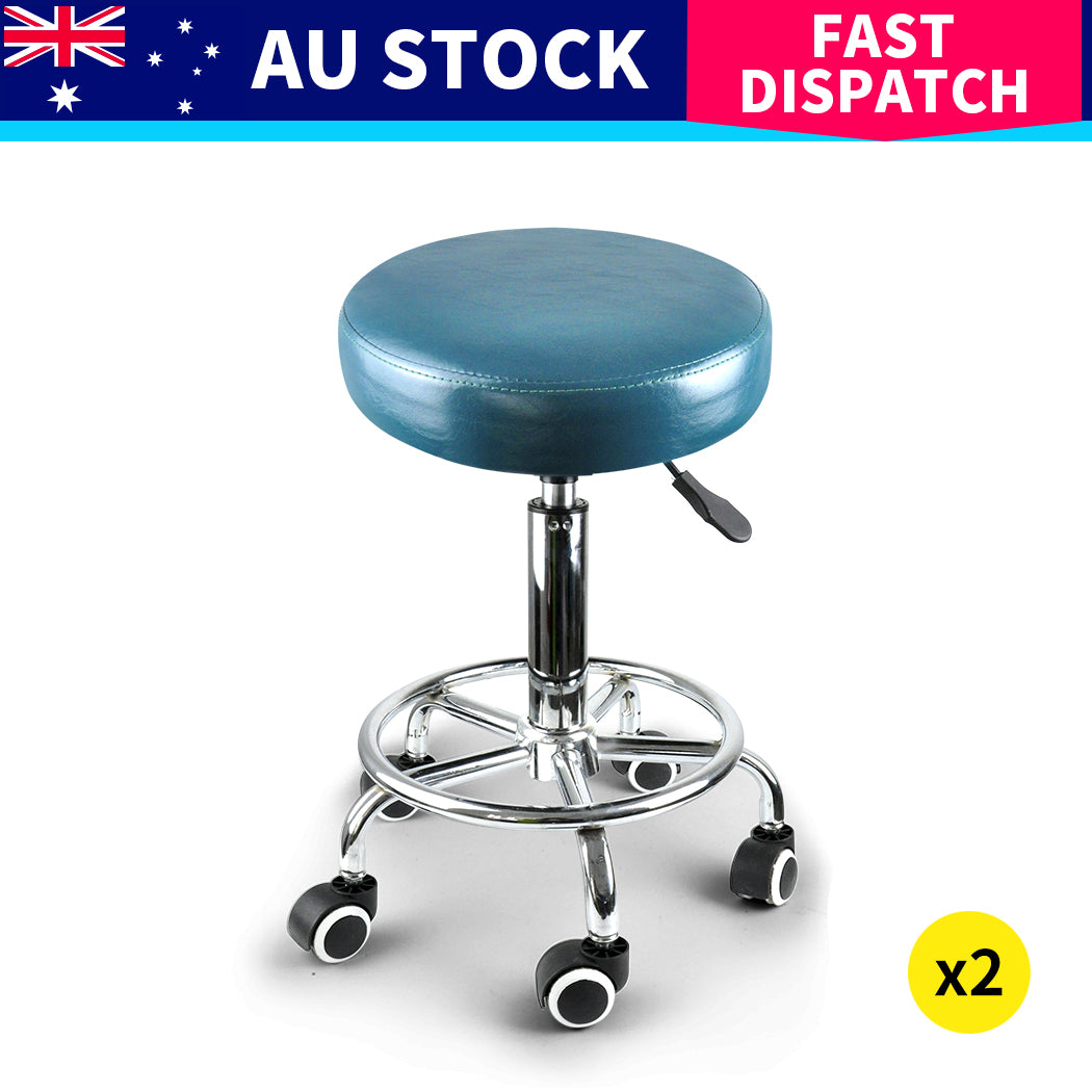 Levede 4x Barstool Swivel Salon Hairdressing-1973193578377252871