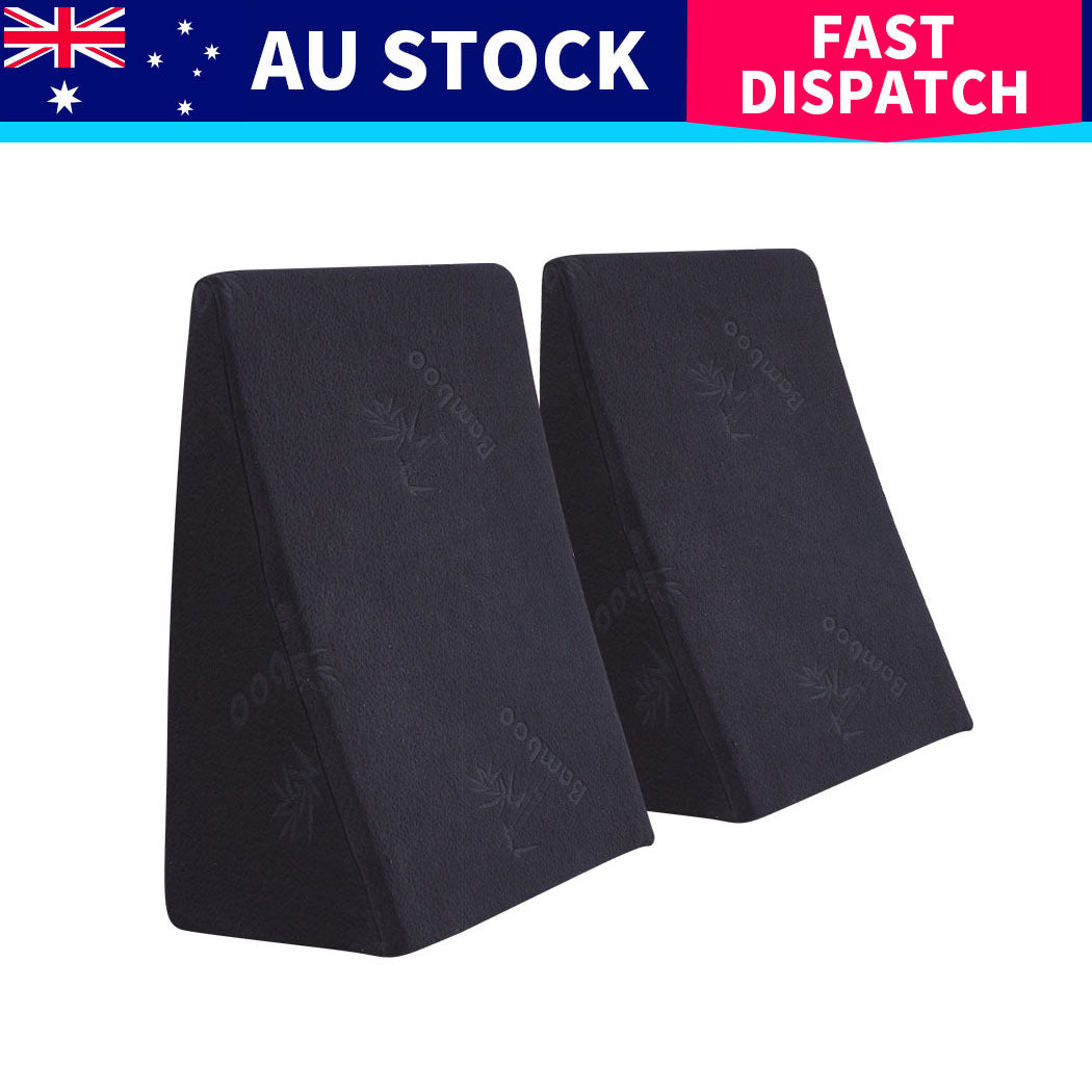 Cool Gel Memory Foam Bed Wedge Pillow-1910112236651810825