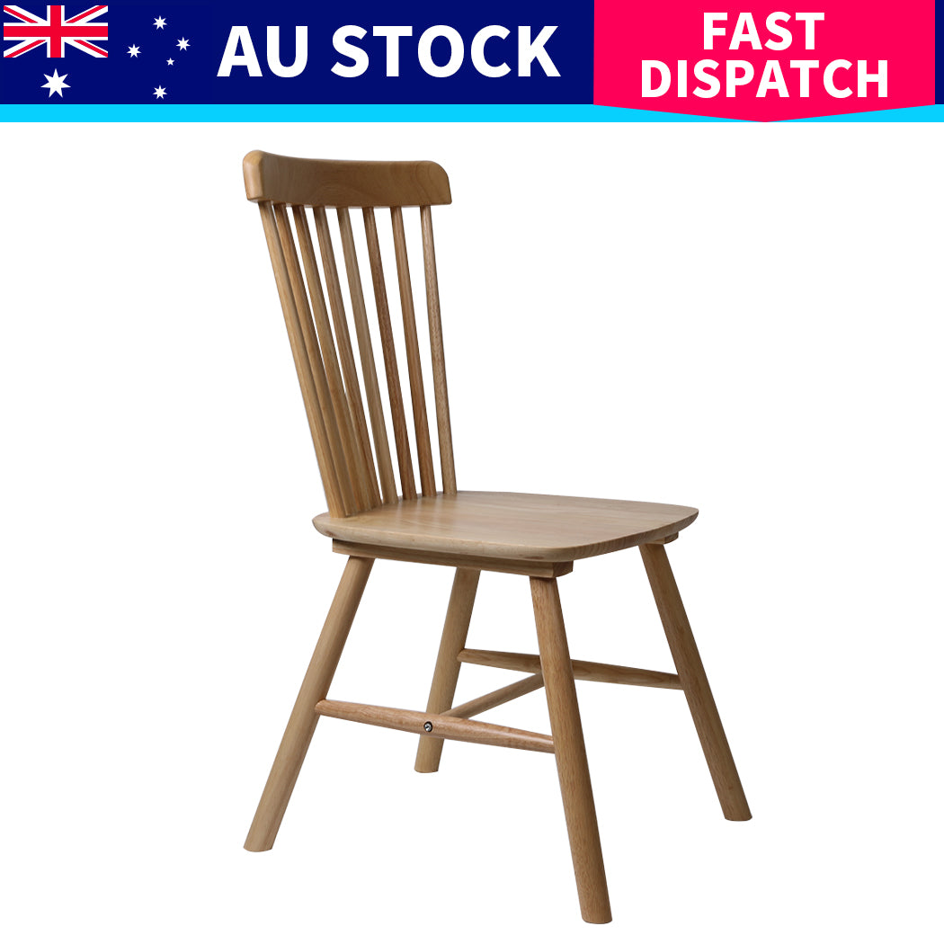 Levede 8x Dining Chairs Kitchen Windor Oak-1973193553765077000