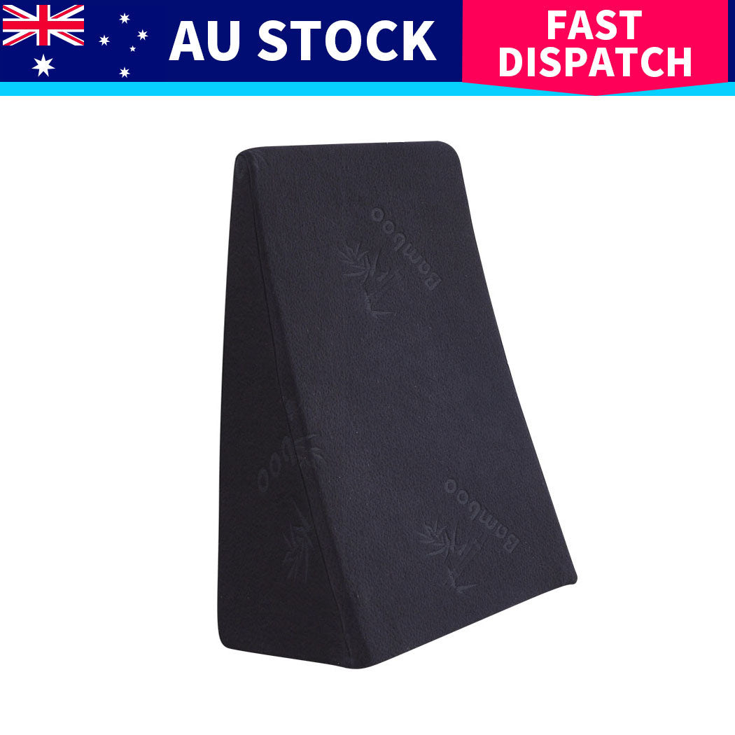 2x Cool Gel Memory Foam Bed Wedge Pillow-1910112236991549449