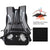 Grey Canvas Dual-Shoulder Laptop Backpack - Portable Outdoor-1915196546702512131