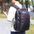 Portable Dual-Shoulder Laptop Backpack - Foldable & Removable Black-1915196722137665543