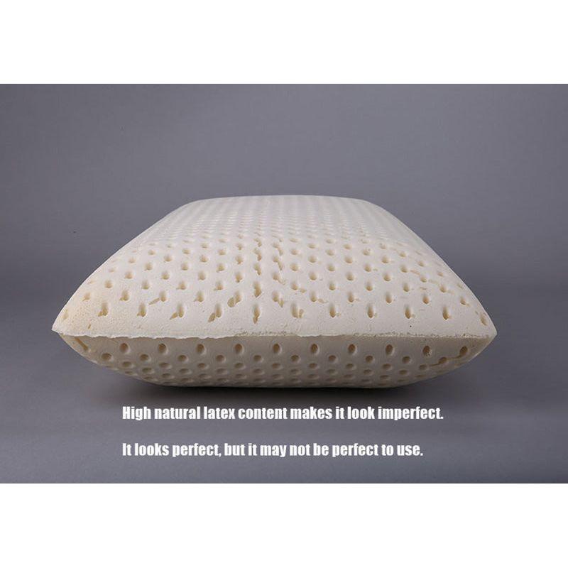 Anyhouz Orthopedic Pillows White for Neck Pain Relieve Comfortable and Breathable for Cervical Health Care 70*40*14cm