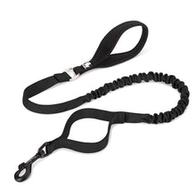 True Love Military Dog Leash 2 cm width and 1.4 m length - Black M-1962324905055883265