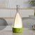 Anyhouz Luxury Lamp Bluetooth Speaker Silver Wine Bottle Home Decor USB Rechargeable Table Accents for Bedroom Hotel Living Room