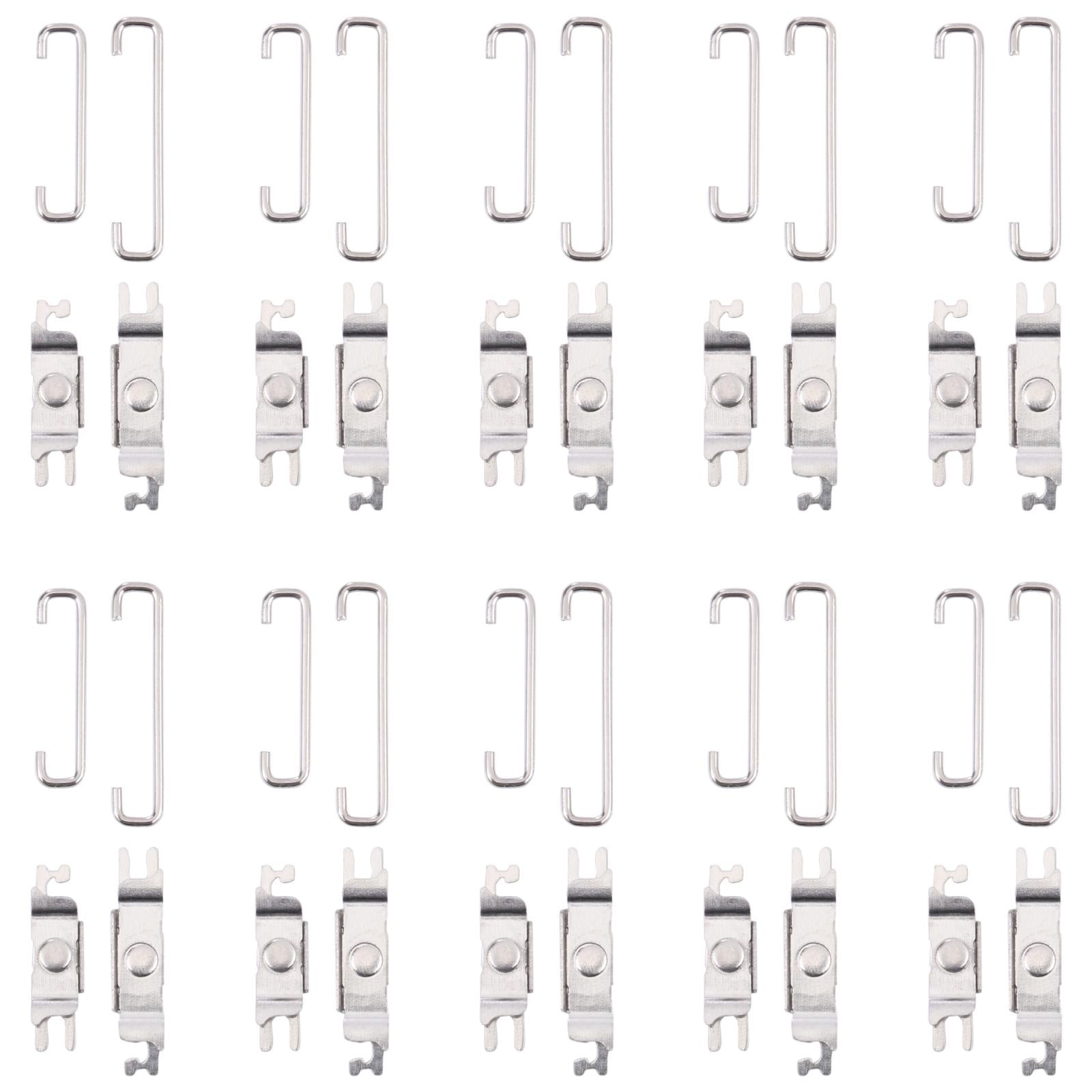10-Piece Power / Volume Badge Holder With Spring Hooks For Iphone X 13 Pro Max-1915197424234795008
