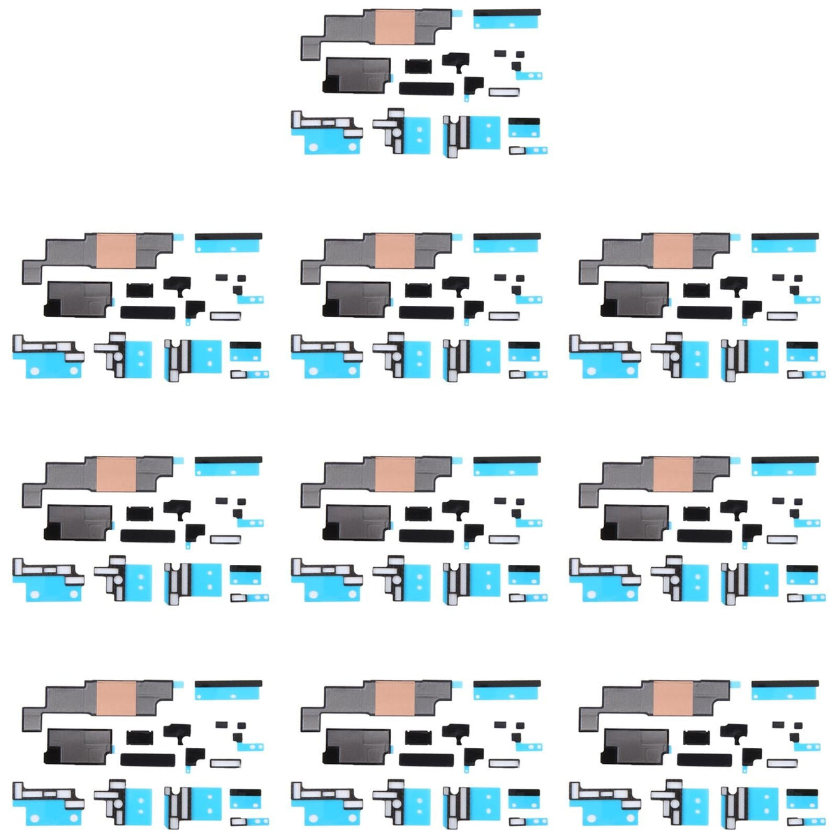 10-Piece Mainboard Heat Sink Sticker Set With Fpc Foam Pads-1915198031486128132