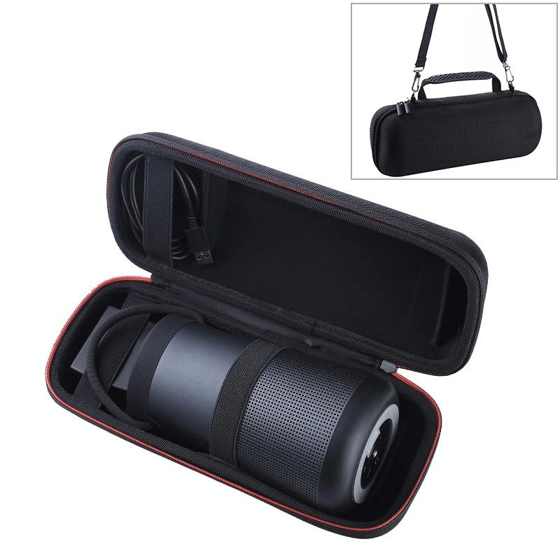 Shockproof Eva Bag For Bose Soundlink Revolve Speaker - Black-1915196763128598536