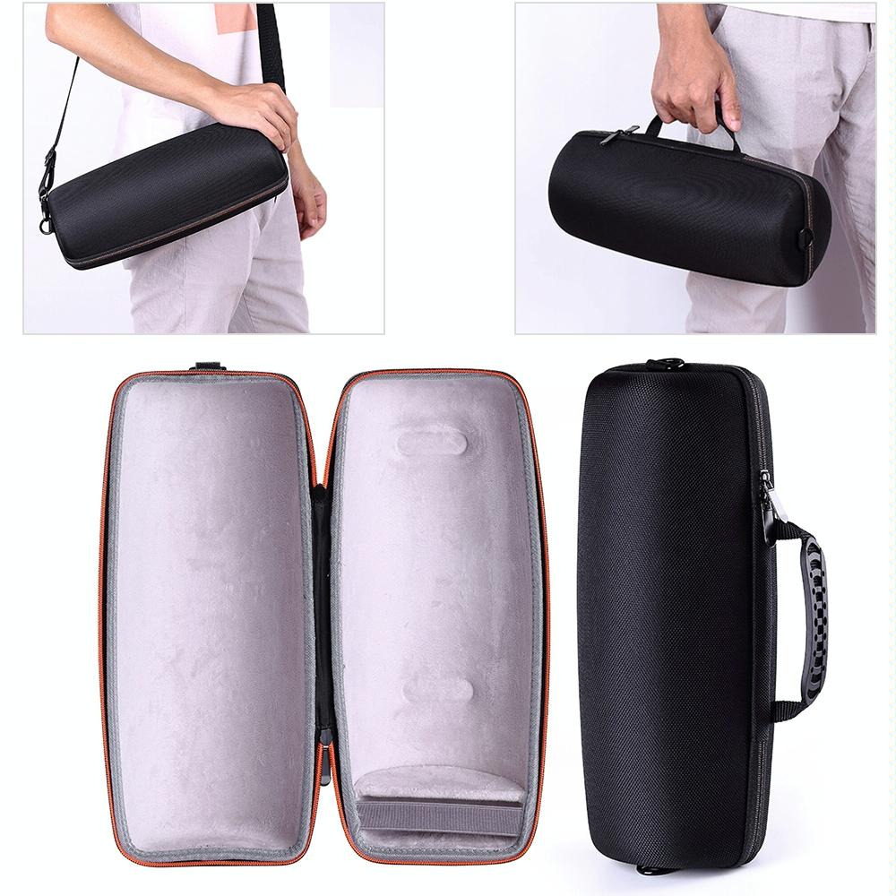 Shockproof Eva Storage Bag For Jbl Xtreme2 Speaker - Black-1915196487982256128