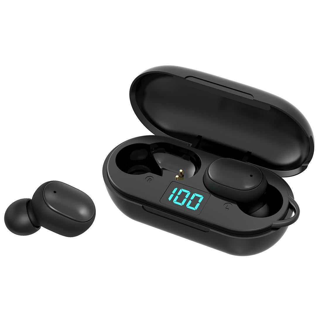 Wireless Bluetooth Earphones With Digital Display &amp; Charging Box - H6 Tws-1915197206844018689