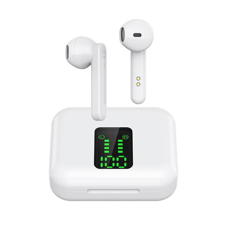 Wireless Bluetooth Earphones With Charging Box &amp; Led Display-1915196637760851969