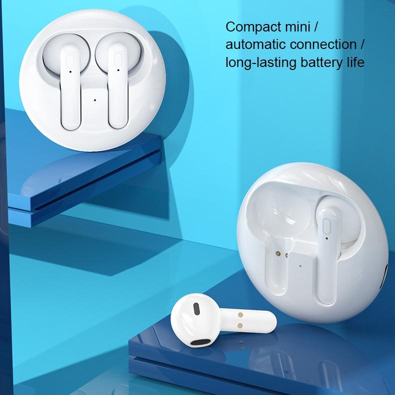 Wireless Stereo Bluetooth Earphones - V31 Sight Series White-1915196637916041221