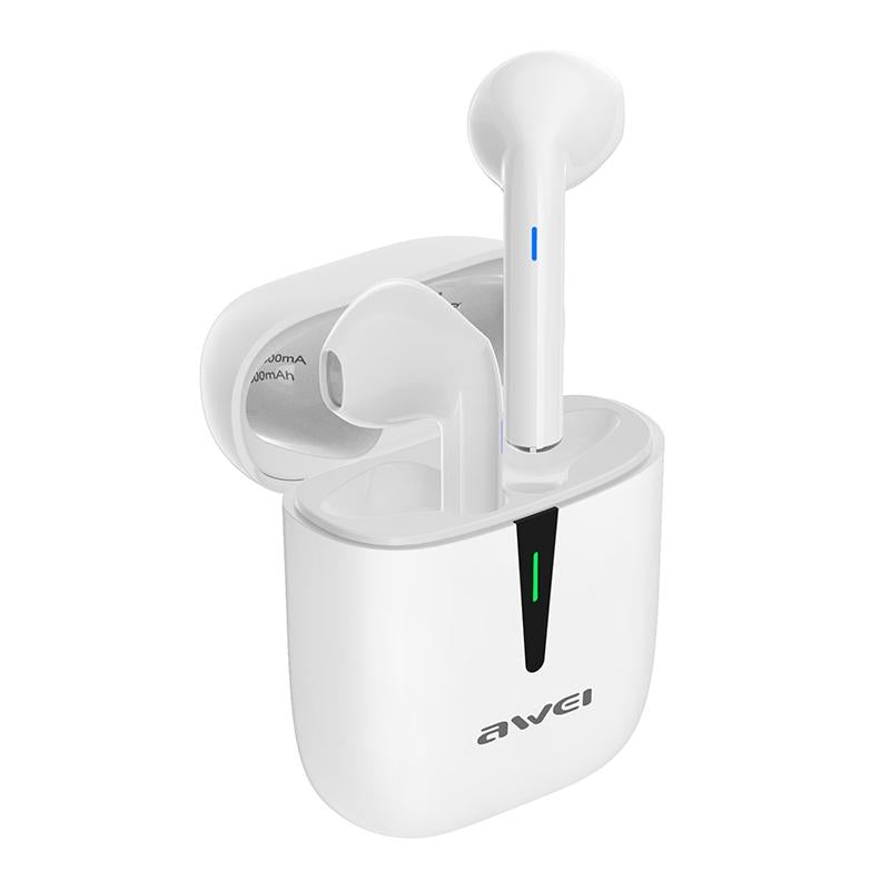 Wireless T21 Sports Tws Headset With Charging Case - White-1915196625354100737