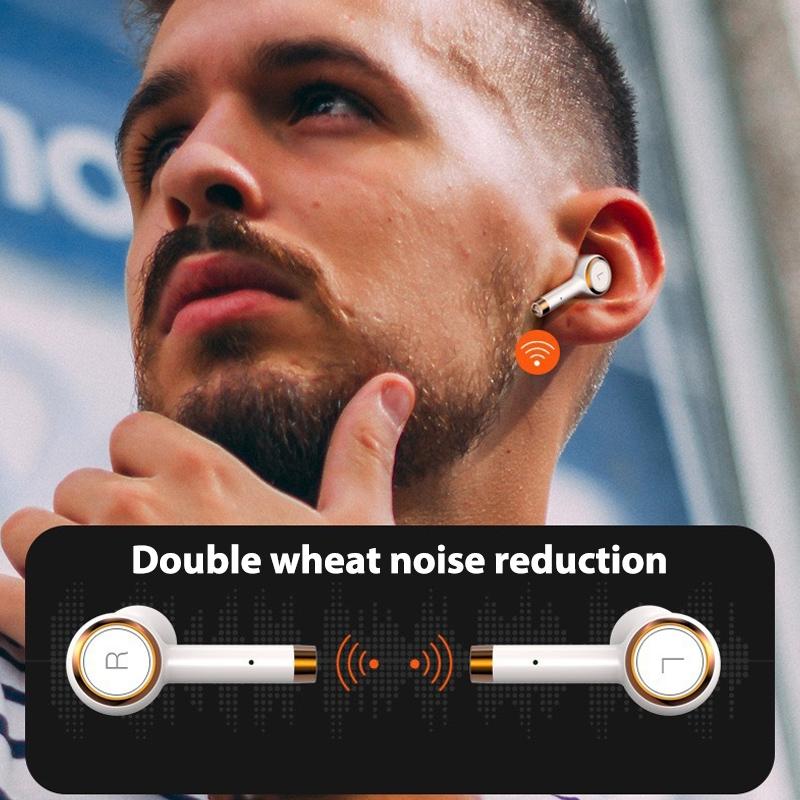 Wireless Bluetooth 5.0 Earbuds With Charging Case-1915196730656296966
