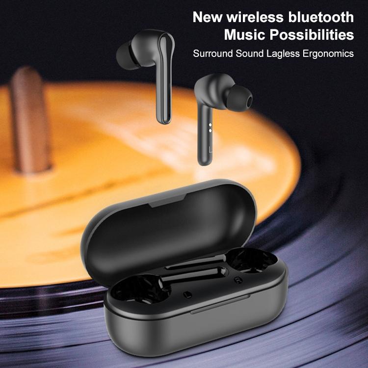 Low Latency Bluetooth 5.0 Gaming Earphones - Ete-52 Tws In-Ear - Black-1915196779582853121