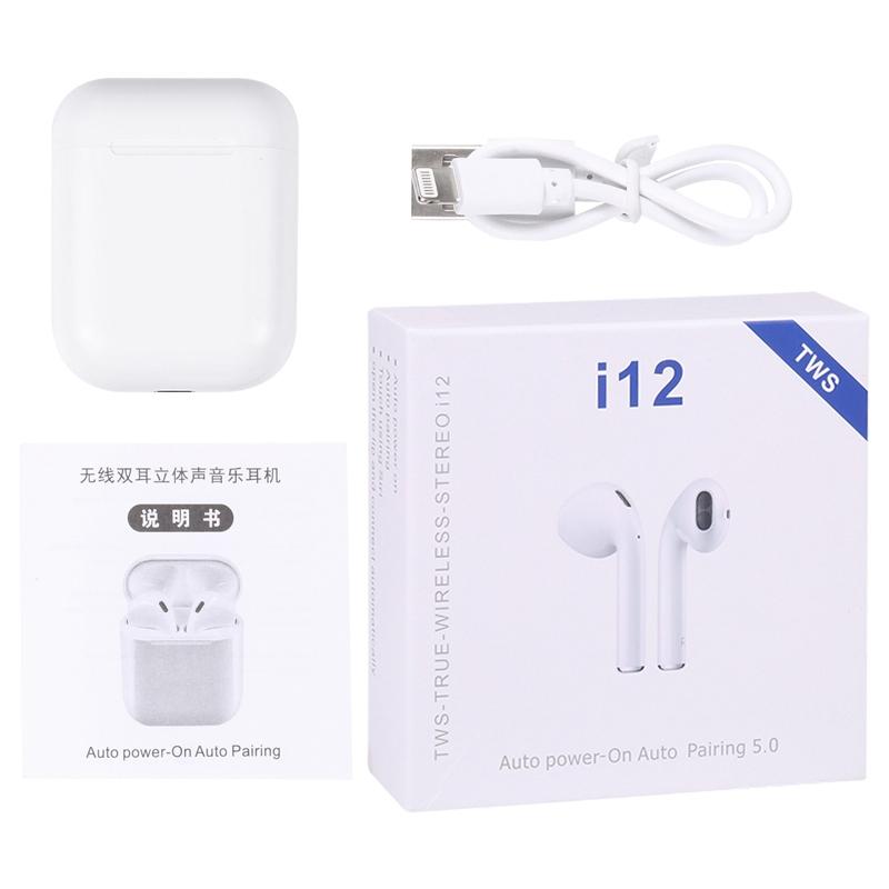 Wireless Earbuds With Charging Case - I12 Tws-1922443479166881798