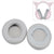 2-Pack Replacement Earpads For Razer Kraken 7.1 V2 Pro Headphones - Grey Sponge Net Cover-1922443446661025793
