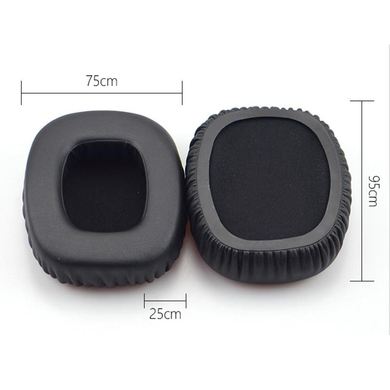 Soft Leather Memory Foam Earphone Covers For Jbl J88 Headphones - 2 Pack-1915196716953505793