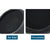 Jbl E30 Headphones Soft Earphone Covers - Imitation Leather & Foam Black Pair-1915196806464147460