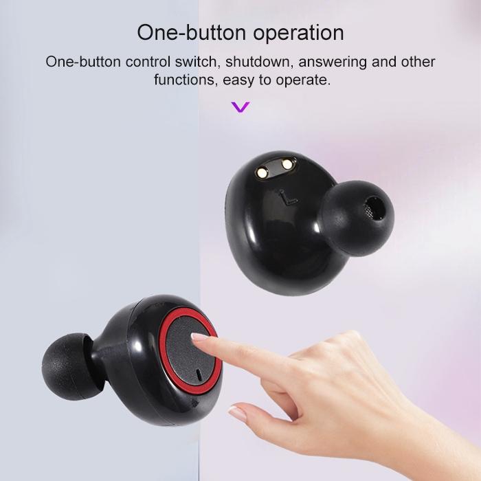 Wireless Stereo Bluetooth Headset With Charging Case - Bth-K08 Tws V5.0-1915198321992011779