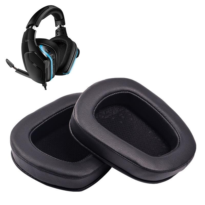2-Pack Sheepskin Earphone Cushion Covers For Logitech G633 G933 Earmuffs-1915197908123258880