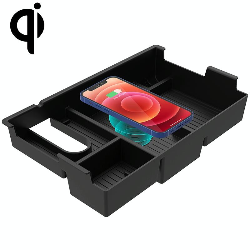 Wireless Charger & Storage Box For Toyota Tundra 2007-2021-1915196675425701888