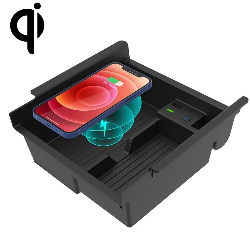 Wireless Charger & Storage Box For Toyota 4Runner 2010-2021-1915196702311190528