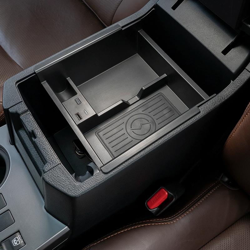 Wireless Charger & Storage Box For Toyota 4Runner 2010-2021-1915196702311190533