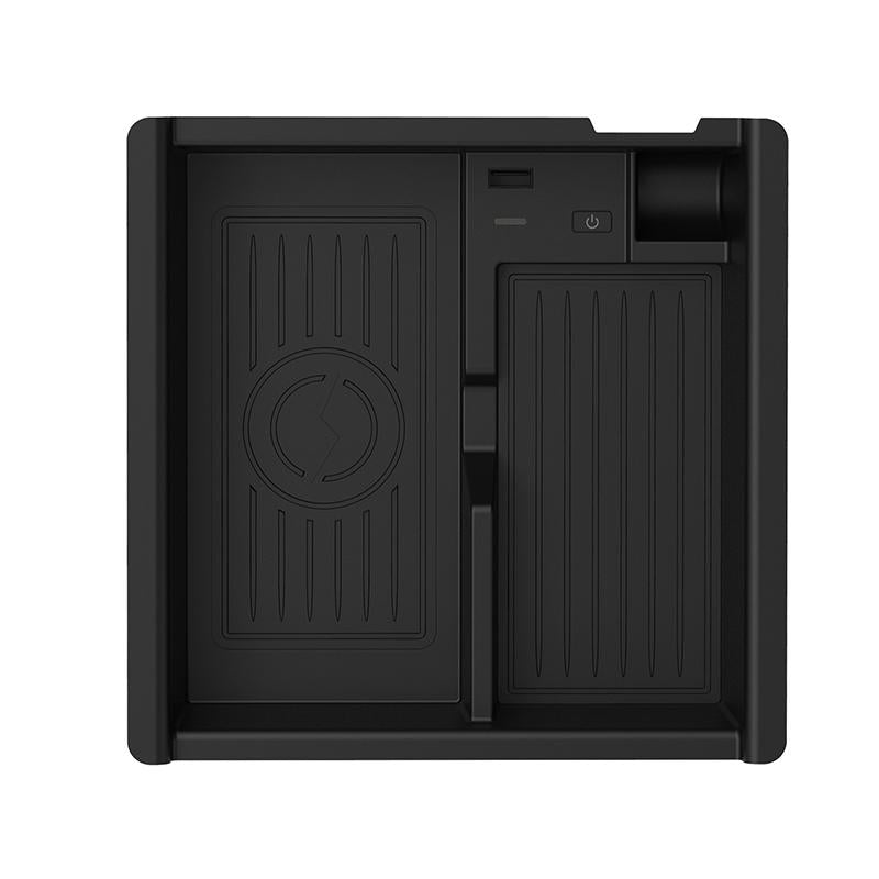 Wireless Charger &amp; Storage Box For Toyota Tacoma 2016-2021-1915196734938681345