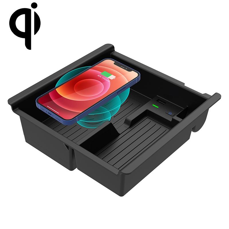 Wireless Charger & Storage Box For Toyota Tacoma 2016-2021-1915196734938681344