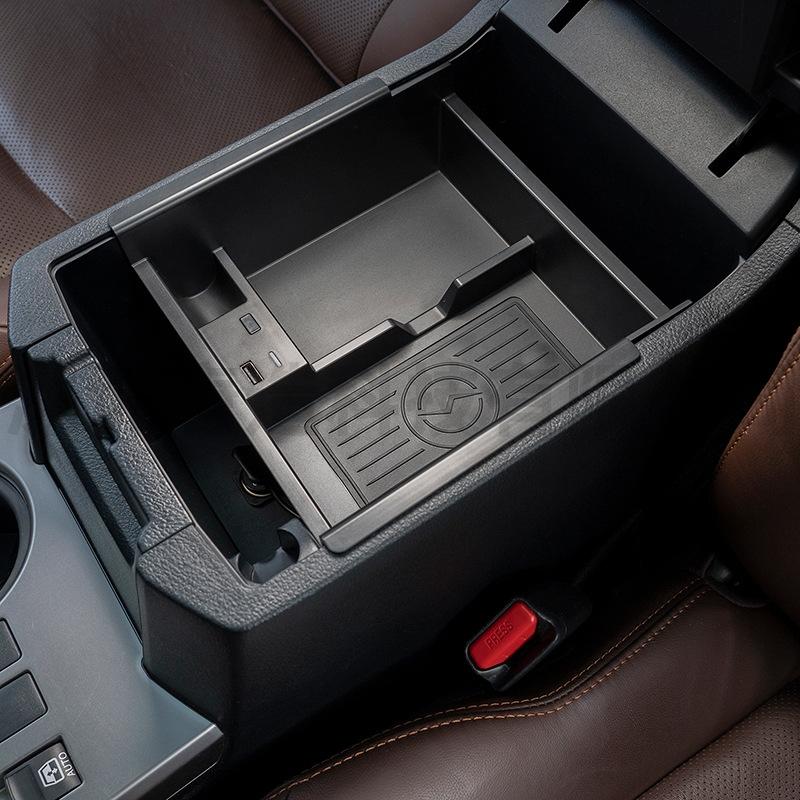 Wireless Charger & Storage Box For Toyota Tacoma 2016-2021-1915196734938681349