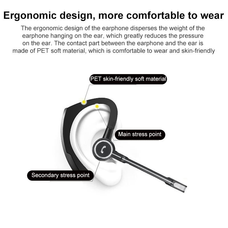 Wireless Bluetooth Earphones With Mic - V4.1 Stereo V8S Sport-1915196698917998595