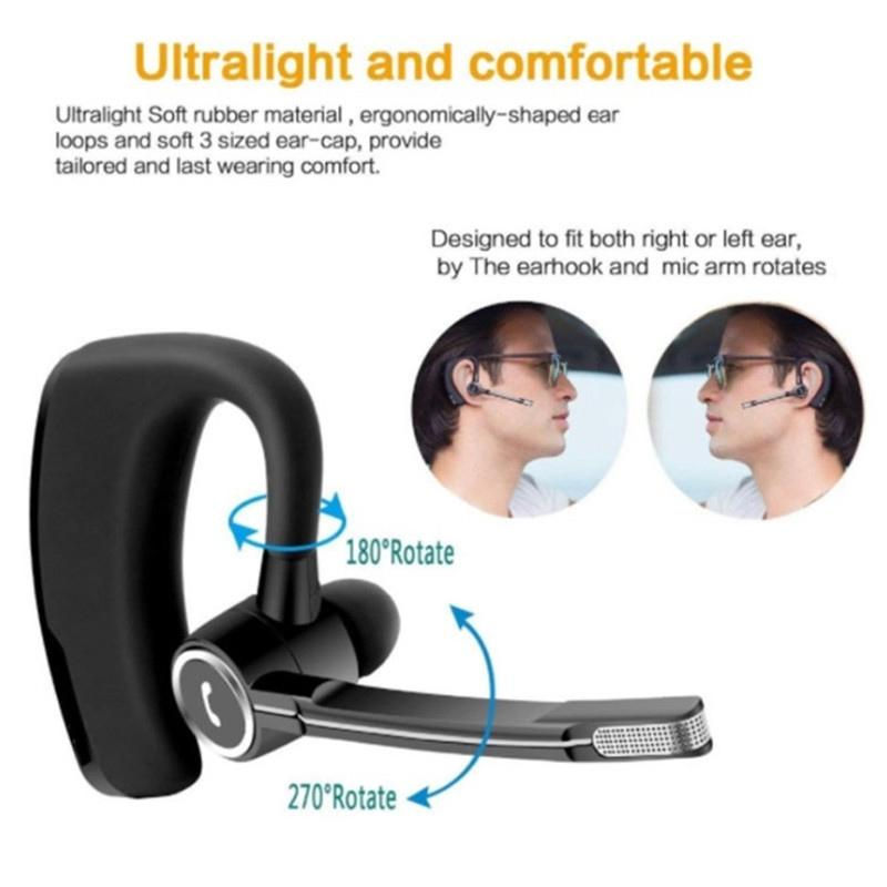 Wireless Bluetooth Earphones With Mic - V4.1 Stereo V8S Sport-1915196698917998596
