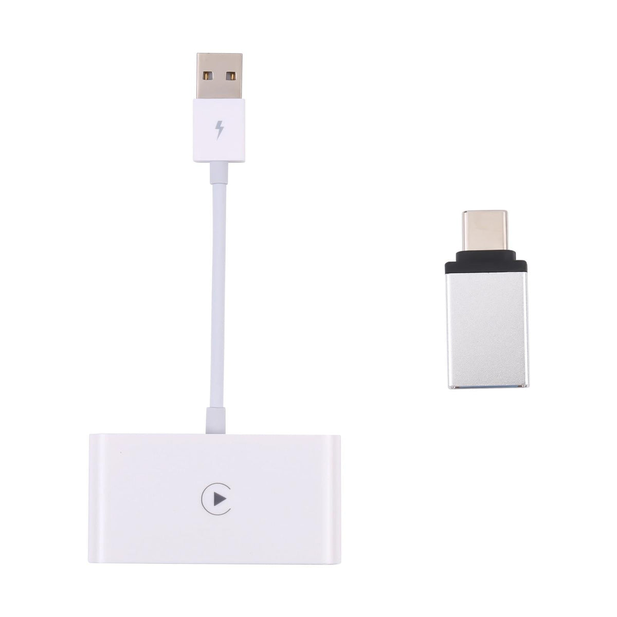Wireless Carplay Adapter For Iphone - Usb &amp; Usb-C-1915196637609857025