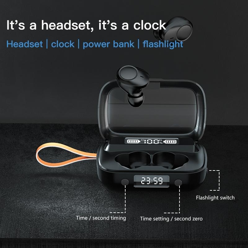 Touch Bluetooth Earphones With Dual Noise Cancellation And Charging Box-1915196671902486530