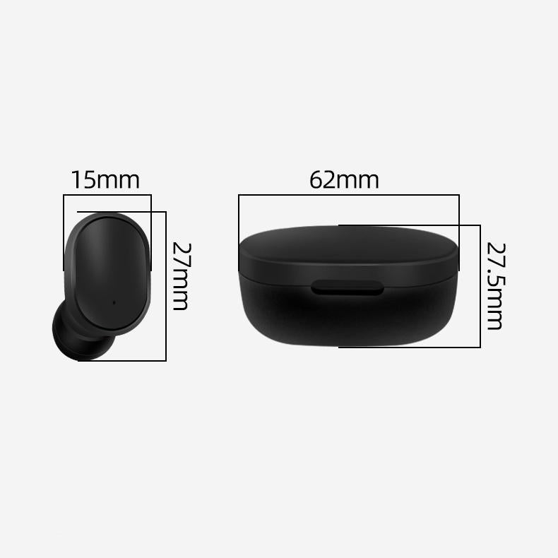 Waterproof Wireless Bluetooth Earphones With Charging Box - A6S-1915196682165948425