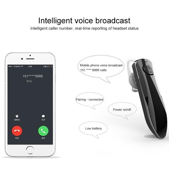 Mini Wireless Sport Bluetooth Headset - Universal Gold-1915196561739091971