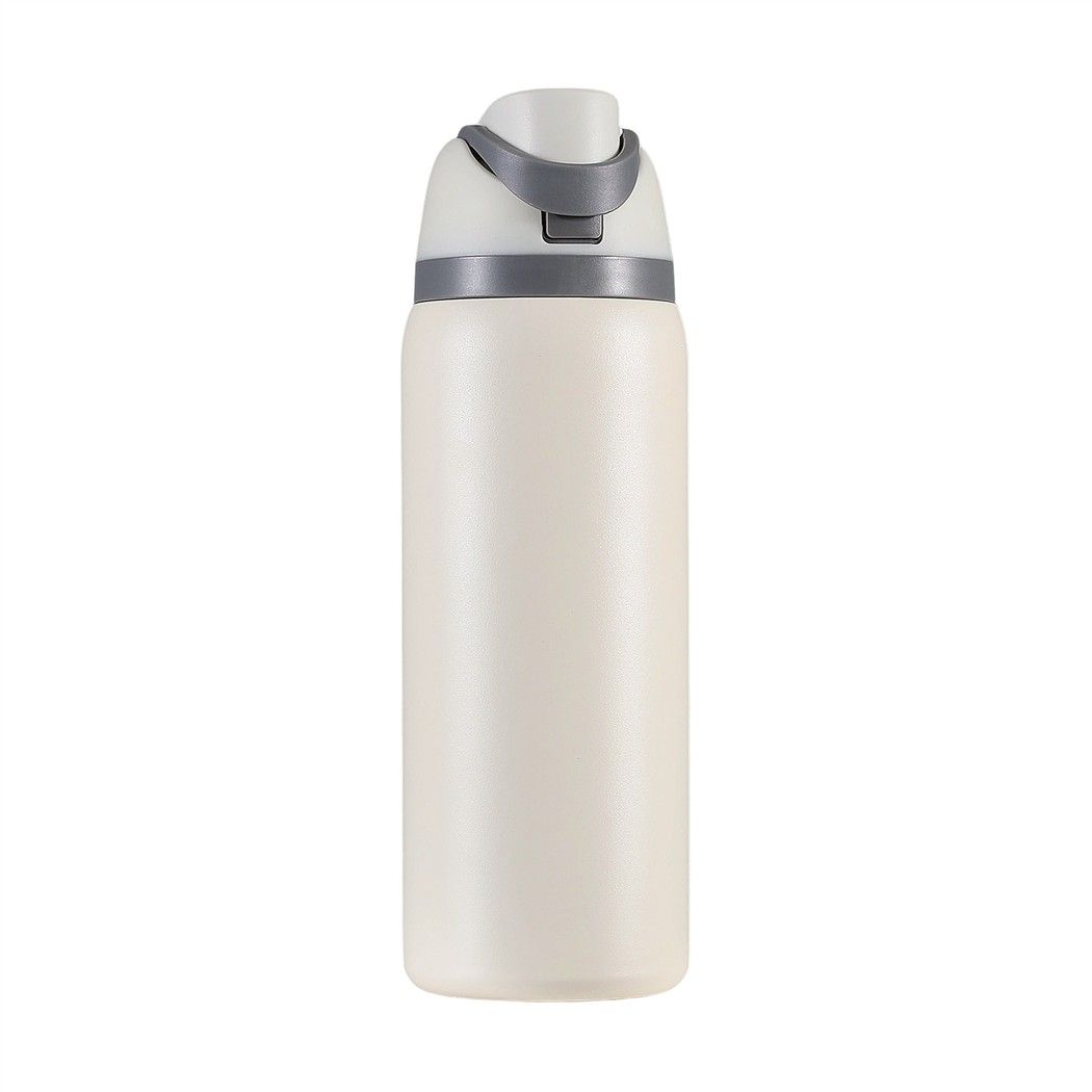 Everfit 950ML Insulated Water Bottle with Straw Stainless Steel Drink Bottle