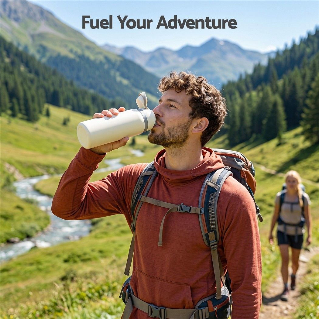 Everfit 950ML Insulated Water Bottle with Straw Stainless Steel Drink Bottle